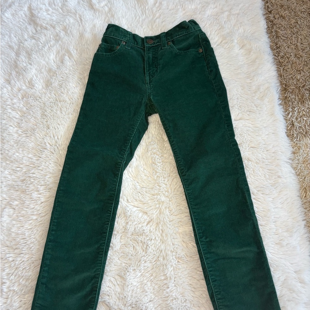 Crewcuts Teal Corduroy Pants